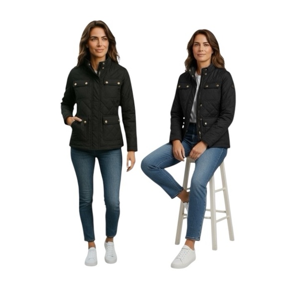 Crown & Ivy Quilted Jacket